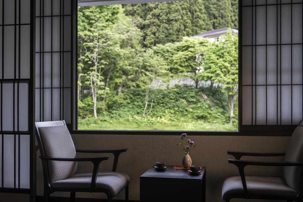 Takamiya Ryokan Yamanoki Yonezawa Zimmer foto